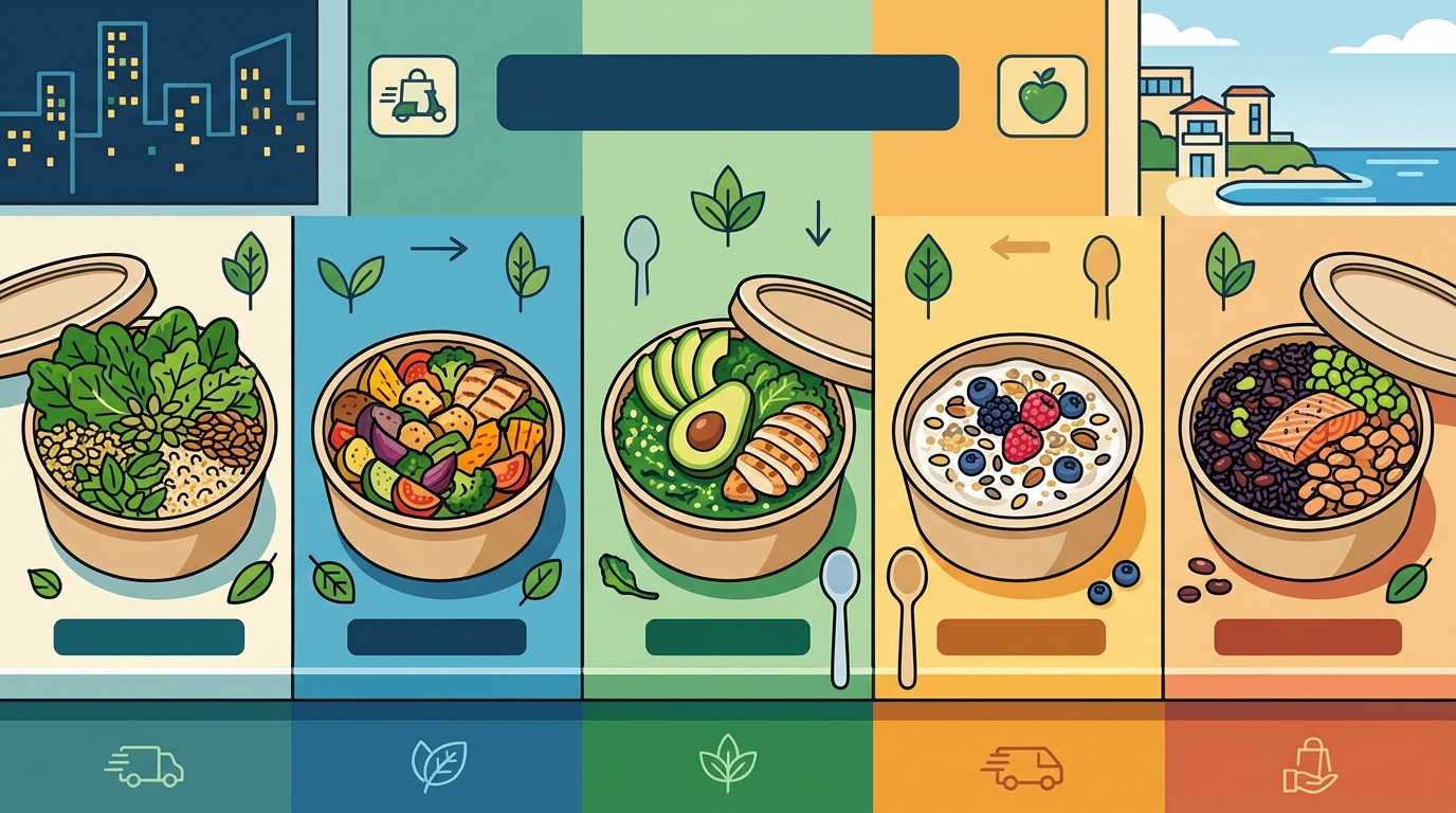 5 Best Healthy Bowl Spots for Quick Dinners in Sydney's Eastern