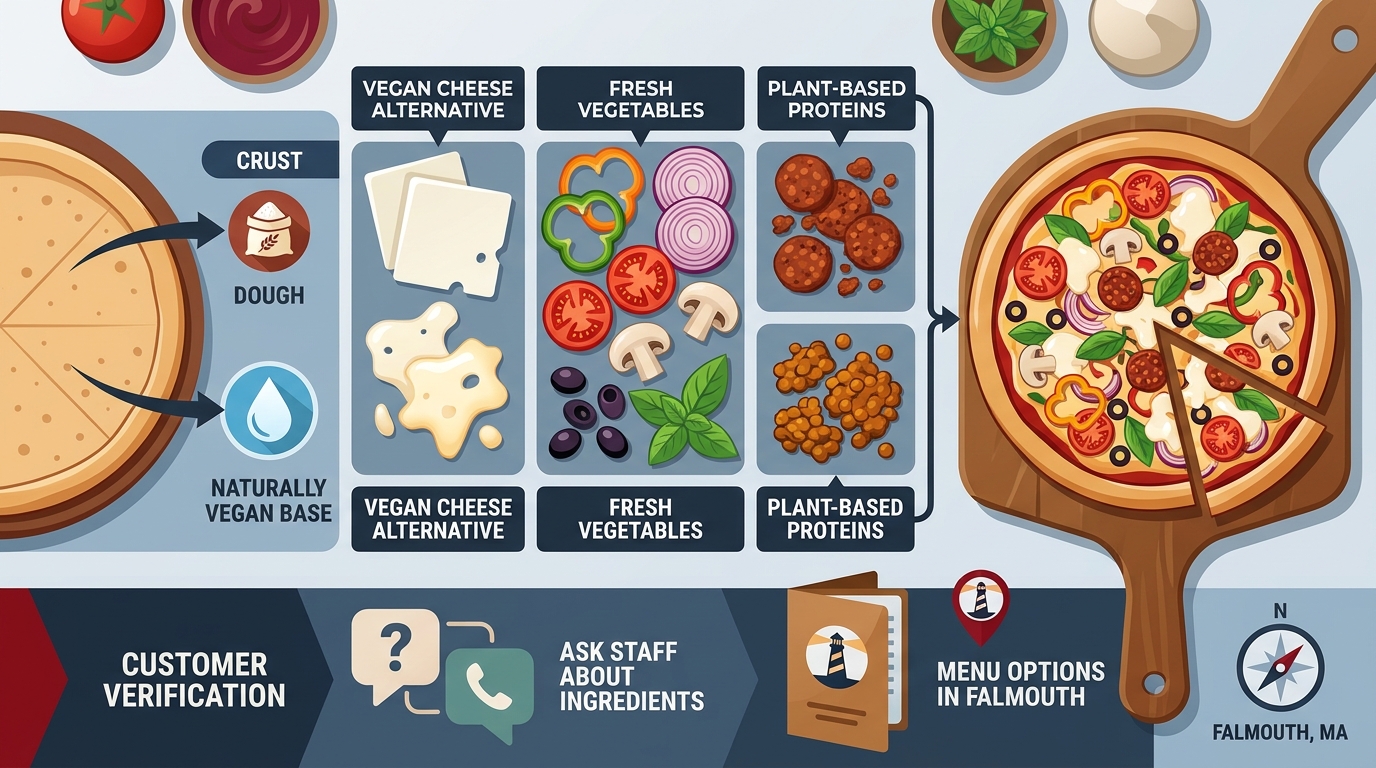 Vegan Pizza Toppings and Combinations in Falmouth
