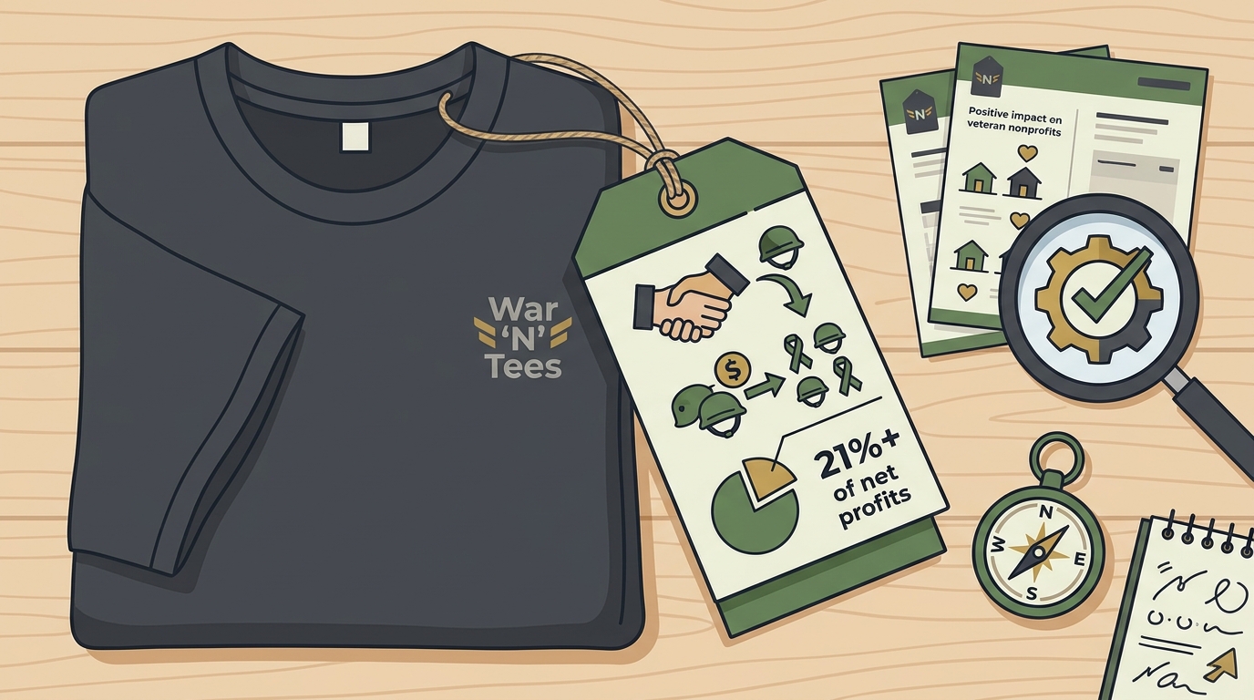 Veteran-Owned T-Shirts That Donate to Vets: A Guide