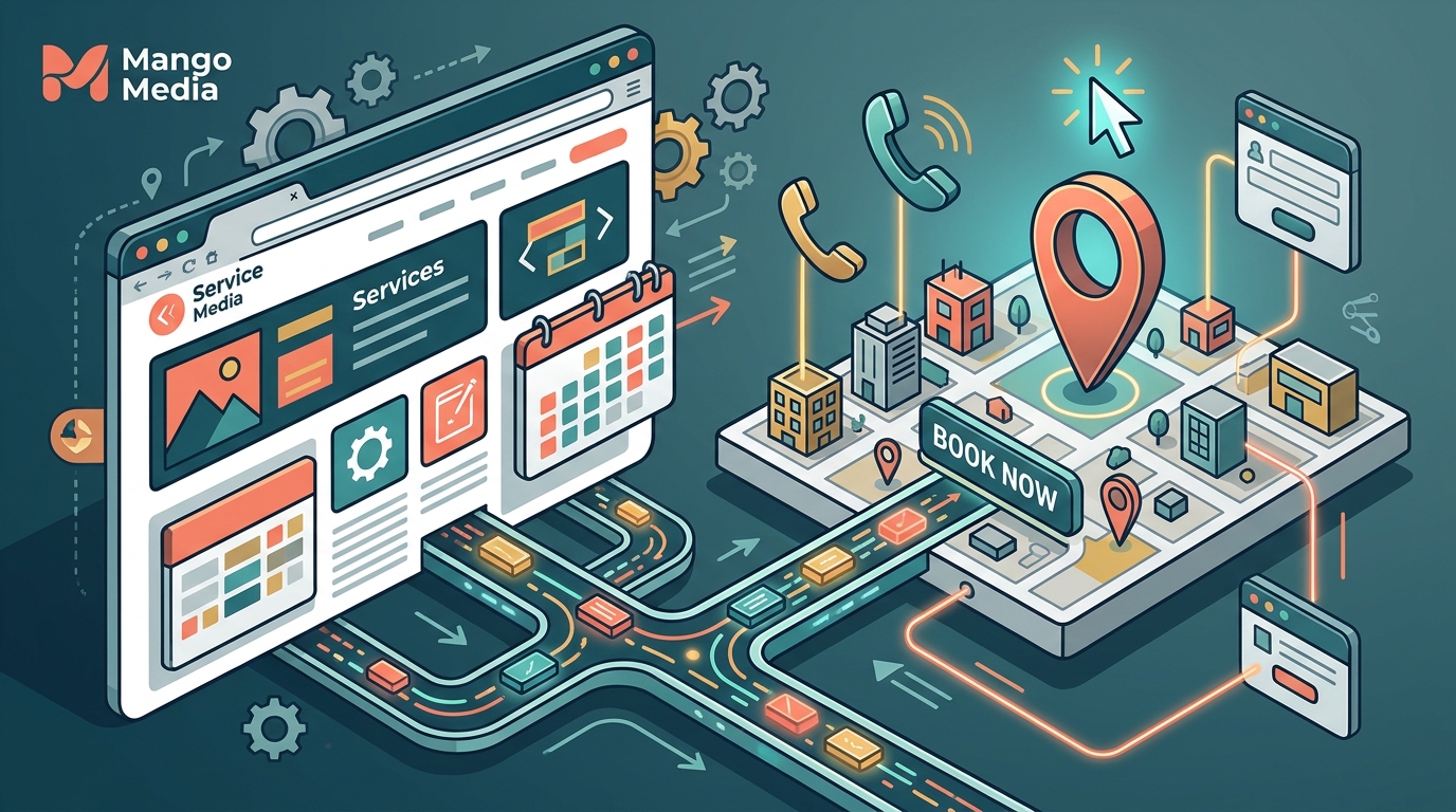 Local Search Visibility in New Websites: Driving Service Book