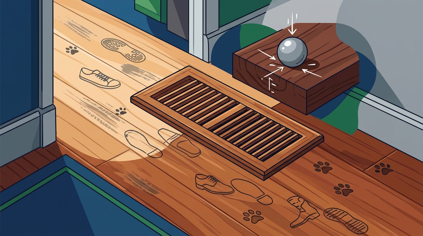Solid Hardwood Durability for High Traffic Hallways