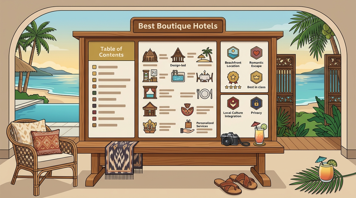 Best Boutique Hotels and Resorts in Lombok: 2026 Guide