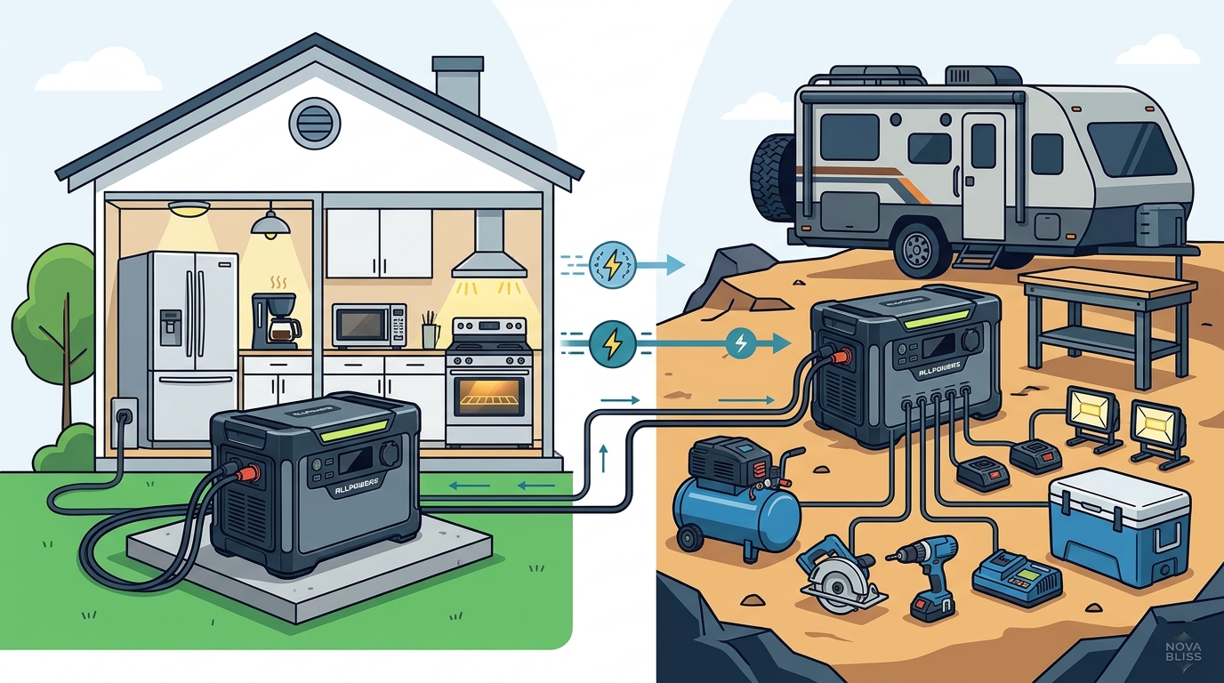 7 Key Specs of the ALLPOWERS R4000 Portable Power Station