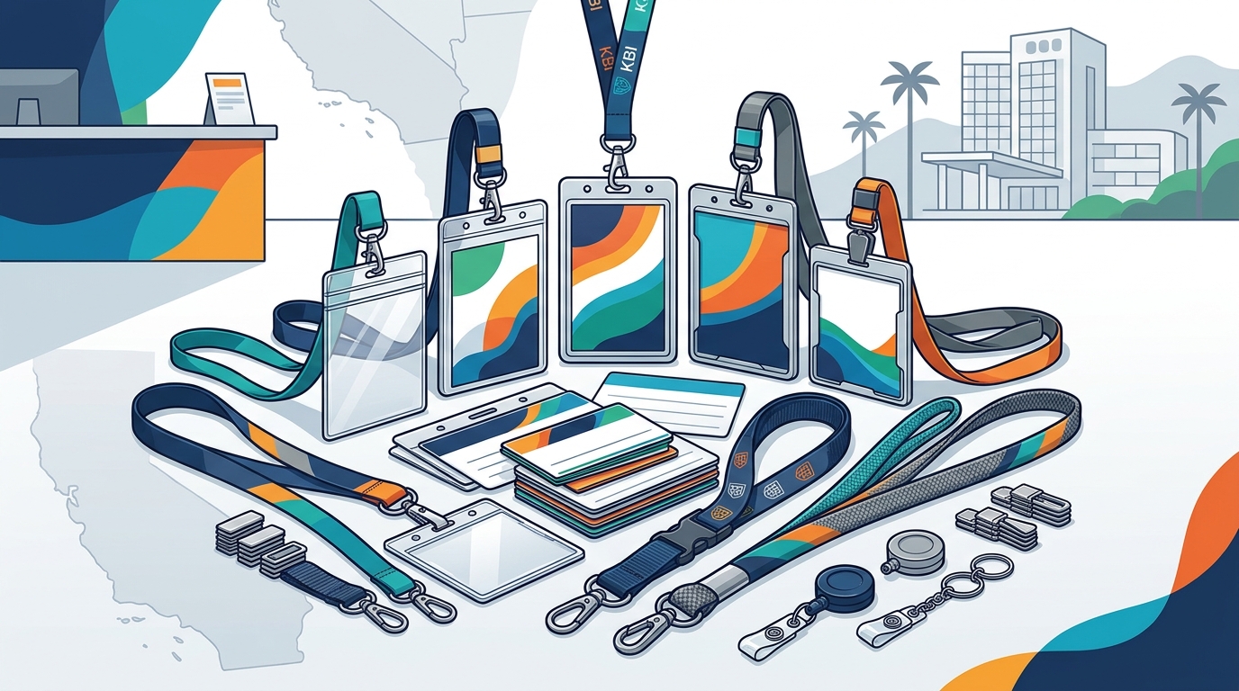 Conference Badge Holders and Lanyards in Southern California
