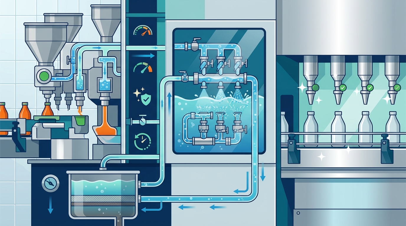 CIP Technology for Sauce Fillers: Performance Gains