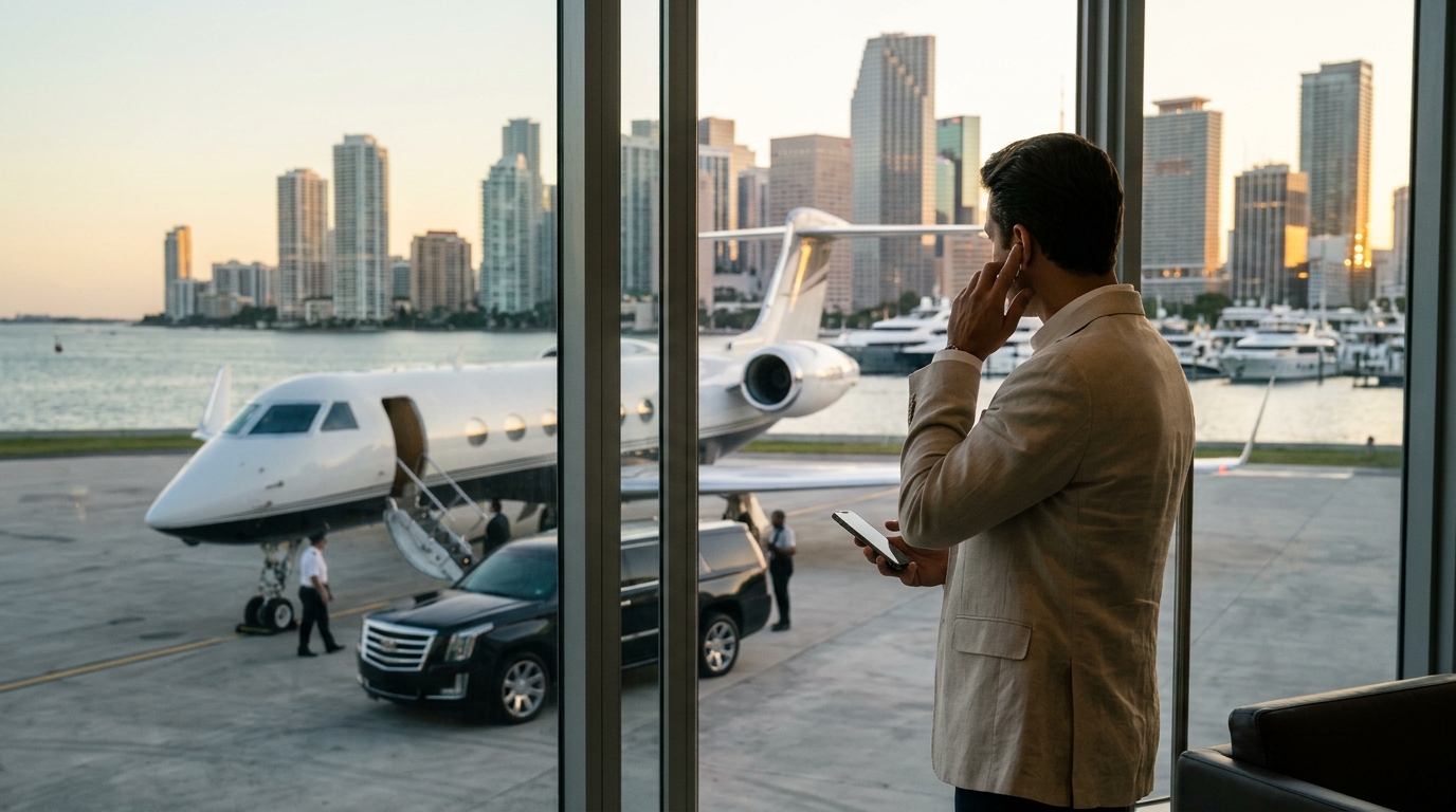 Coordinating Private Aviation and Residences in Miami: The 2026
