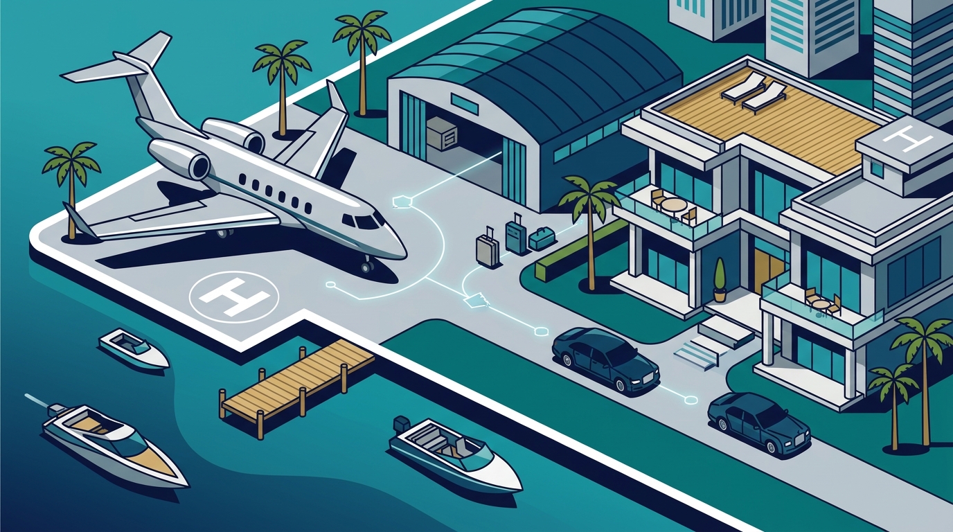 Coordinating Private Aviation and Residences in Miami: The 2026