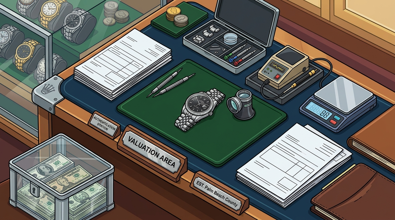 Rolex Watch Appraisal in Palm Beach County: What to Expect