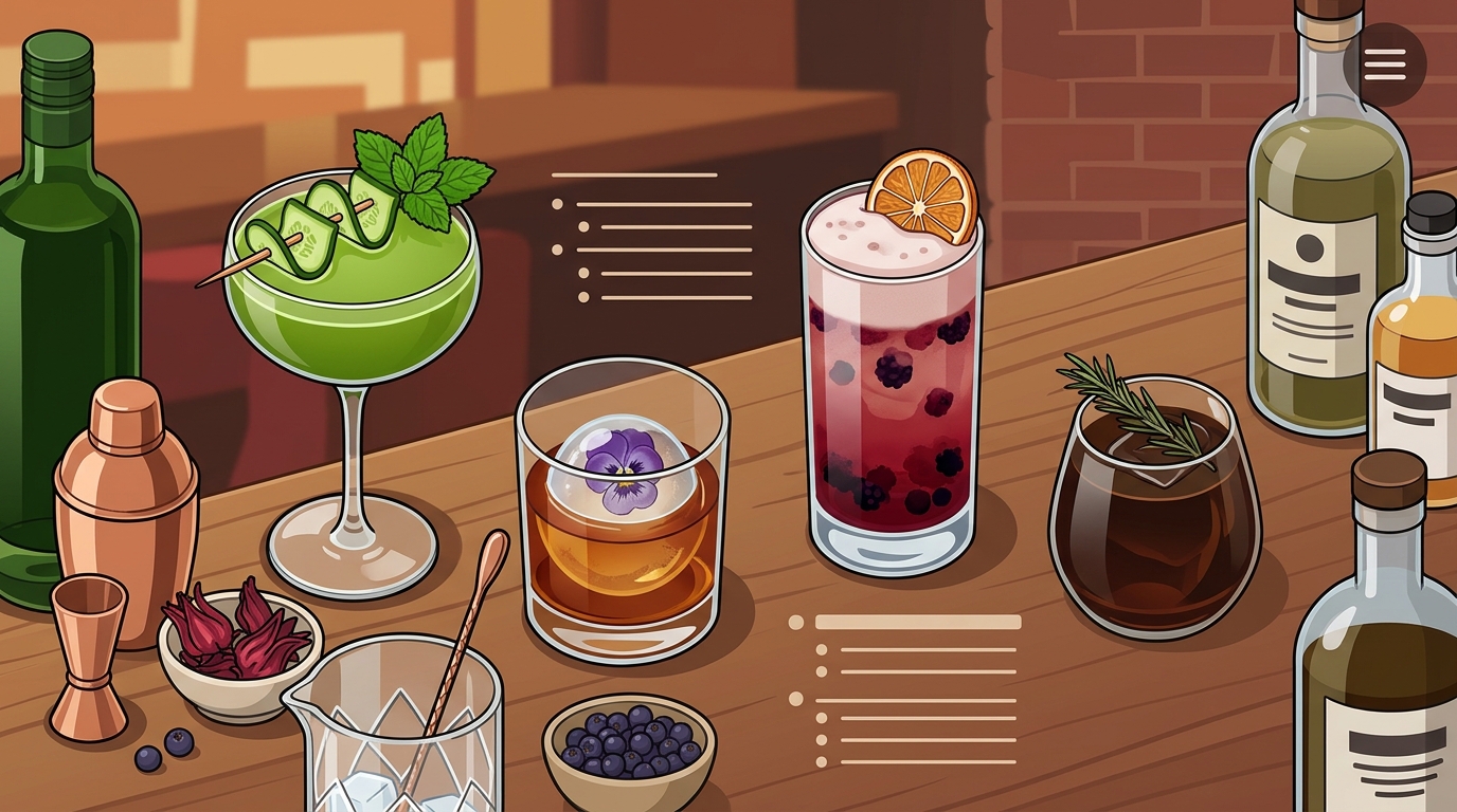 5 Top Vegan Cocktail Bars to Try in Omaha Right Now