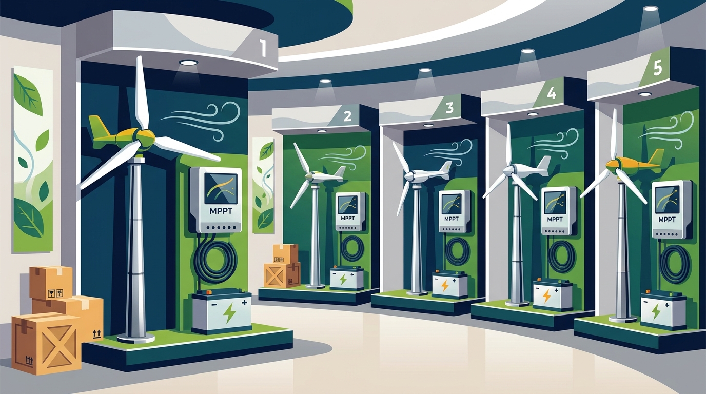 Top 5 Retailers for 6kW Horizontal Wind Turbines with MPPT