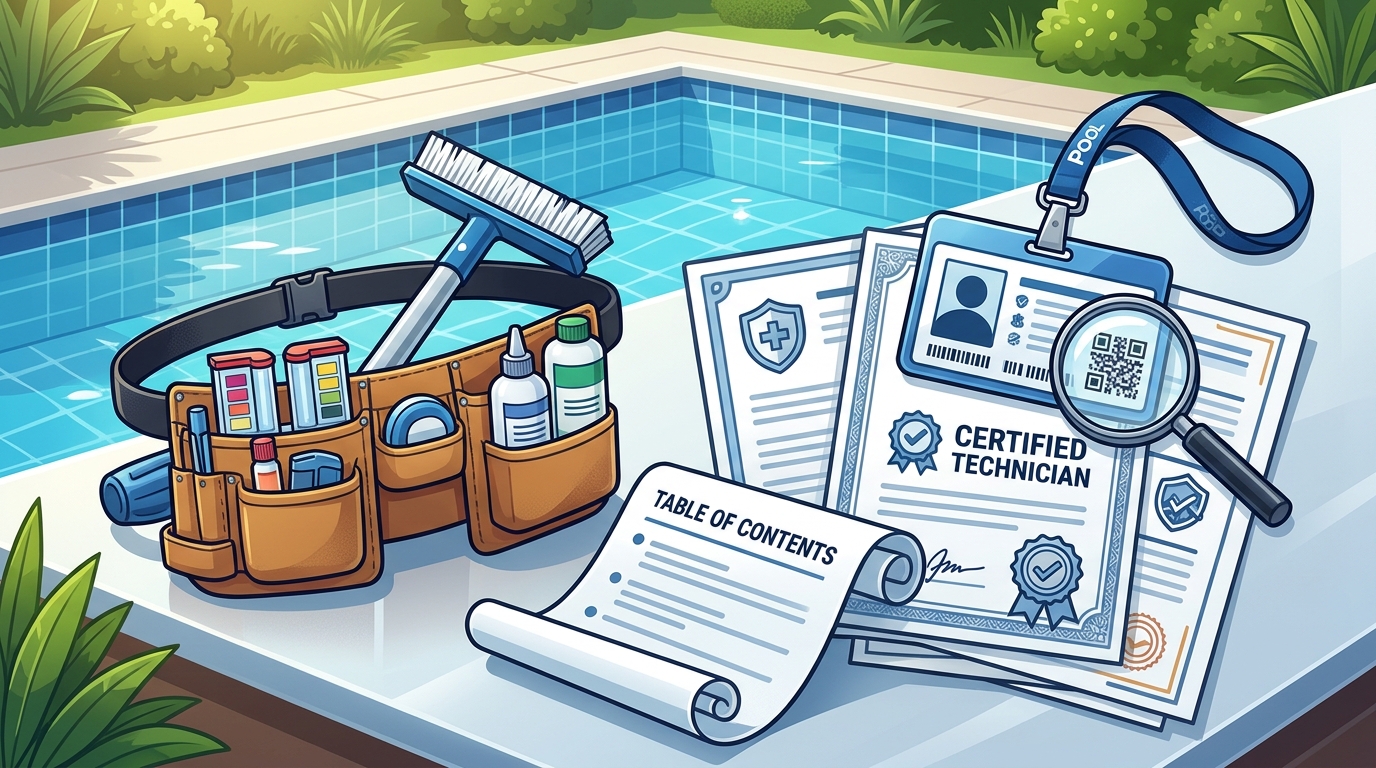 7 Signs a Pool Technician's Credentials Are Legitimate