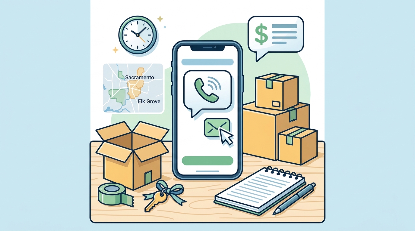 How to Call or Text for a Move-Out Cleaning Quote in Elk Grove