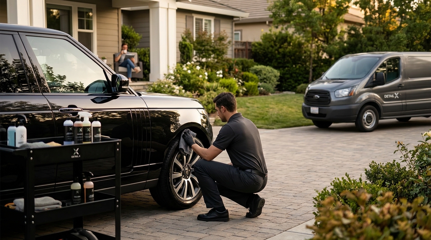 7 Benefits of Getting Your Car Detailed at Home Instead of a