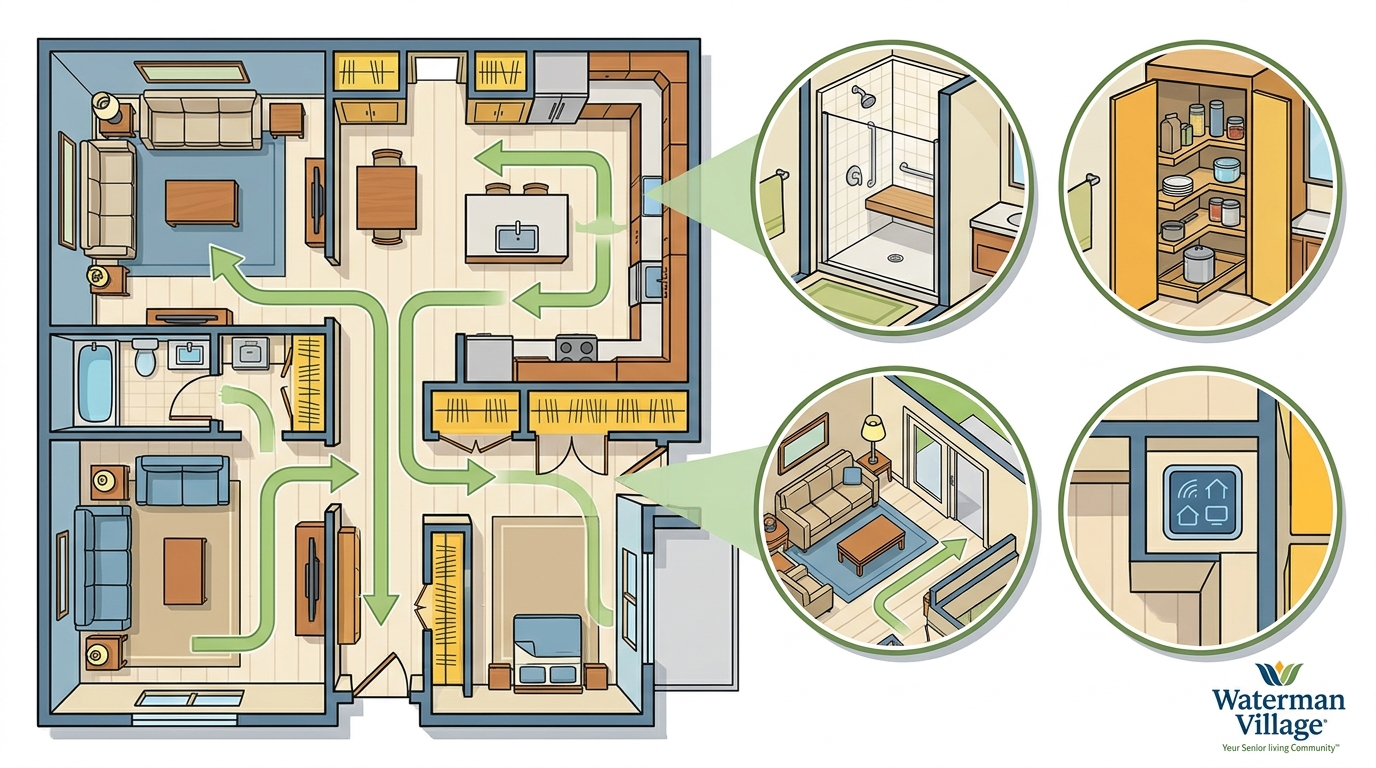 Independent Living Apartment Layouts: What to Know Before Moving