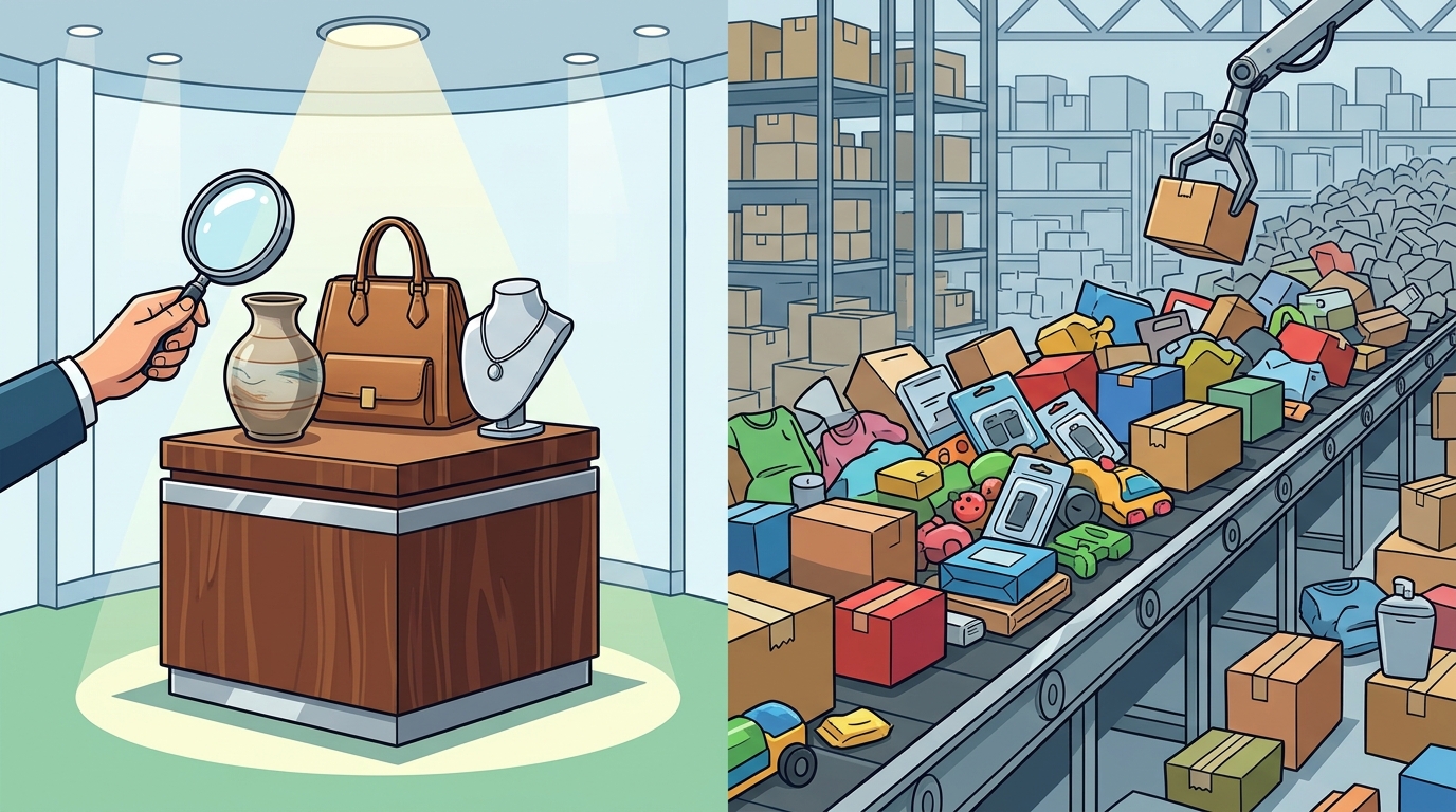 Curated Online Marketplaces vs. Regular Shopping Sites