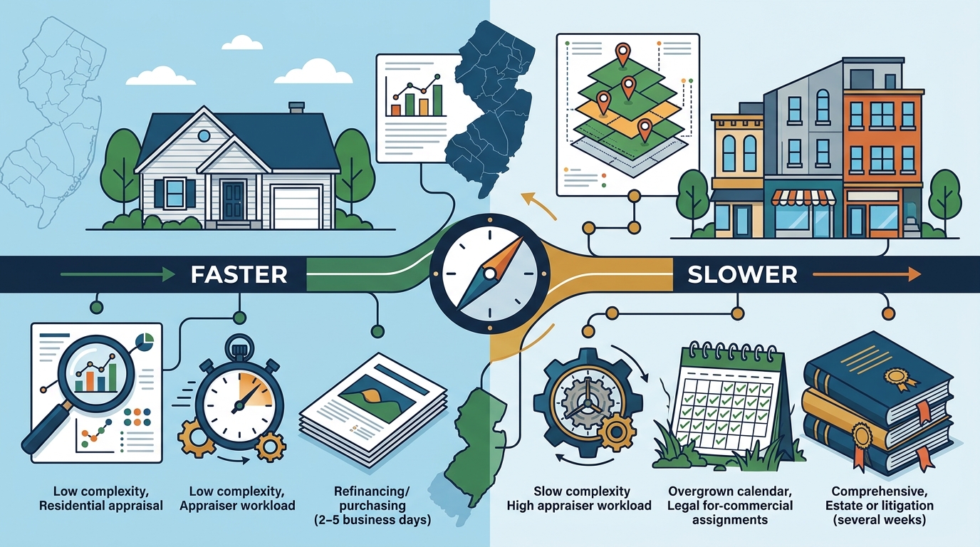 Factors Affecting Home Appraisal Timeline in New Jersey