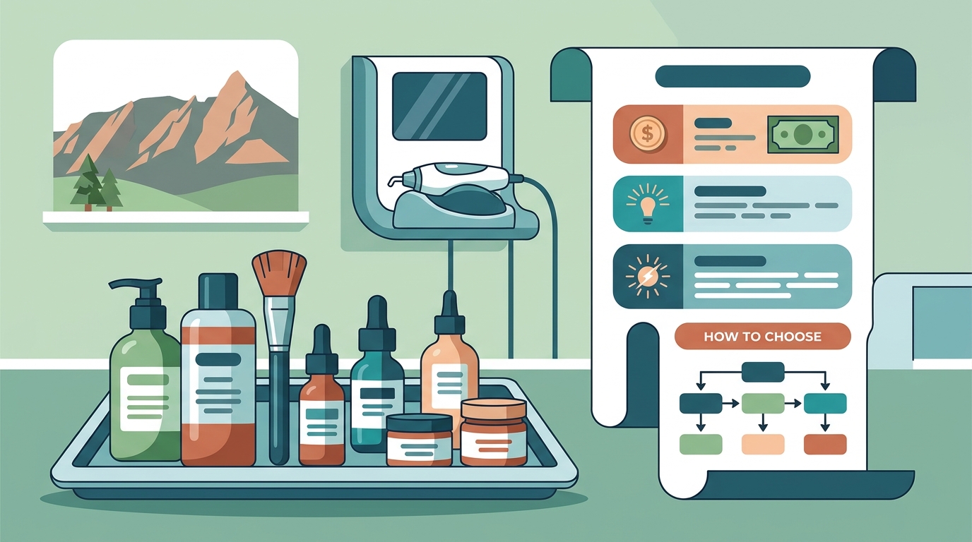 Book Enzyme and Chemical Peels in Boulder: Pricing and Tech
