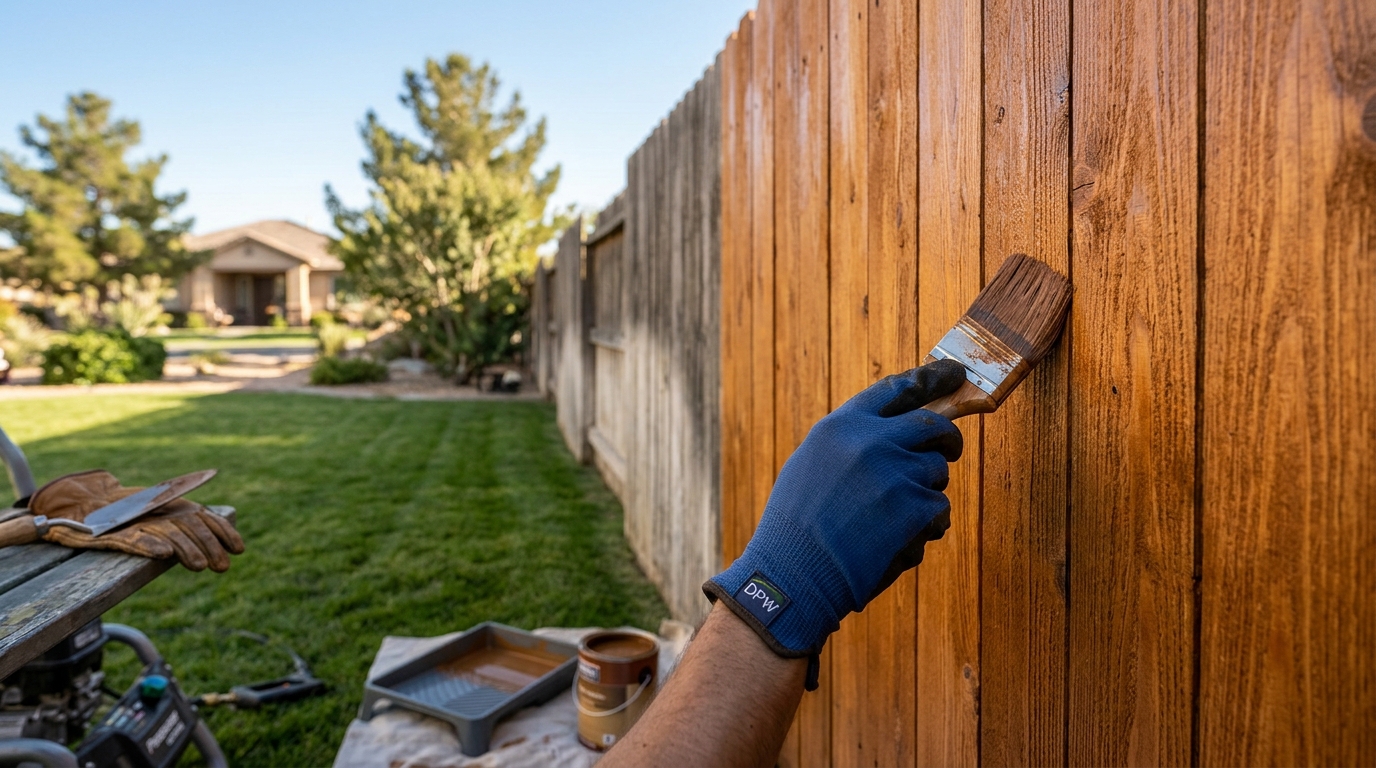 Fence Painting in Victorville: What to Expect From Local Pros