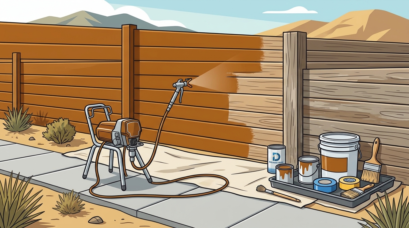 Fence Painting in Victorville: What to Expect From Local Pros