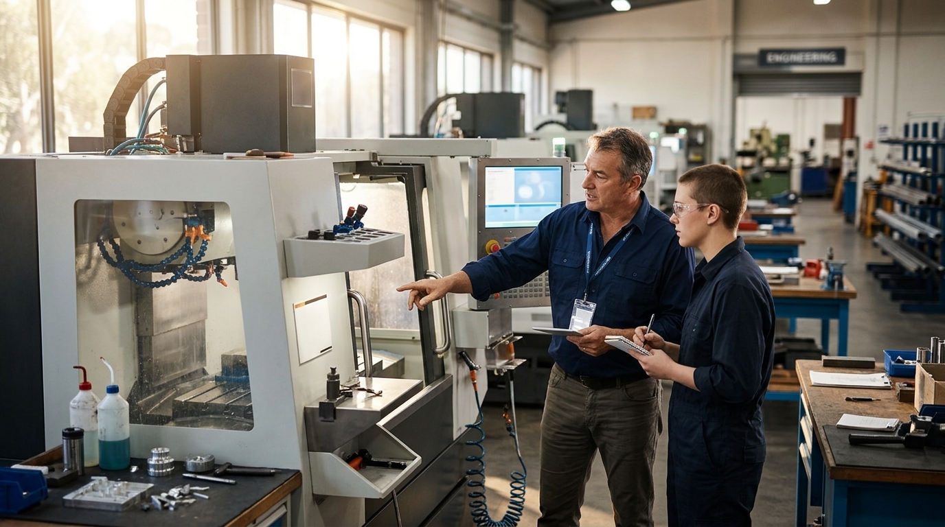 7 CNC Machining Centre Models Australian Technical Colleges Use
