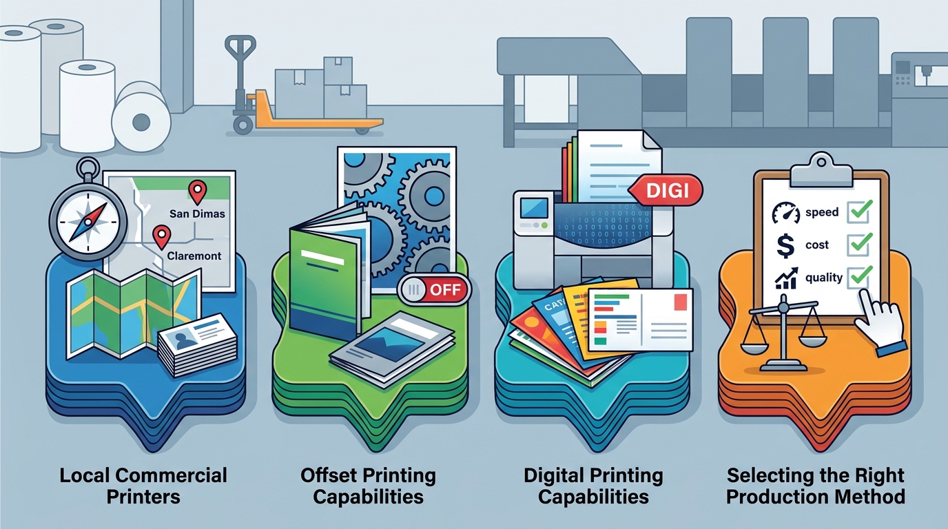 Full Service Commercial Printing Near San Dimas and Claremont