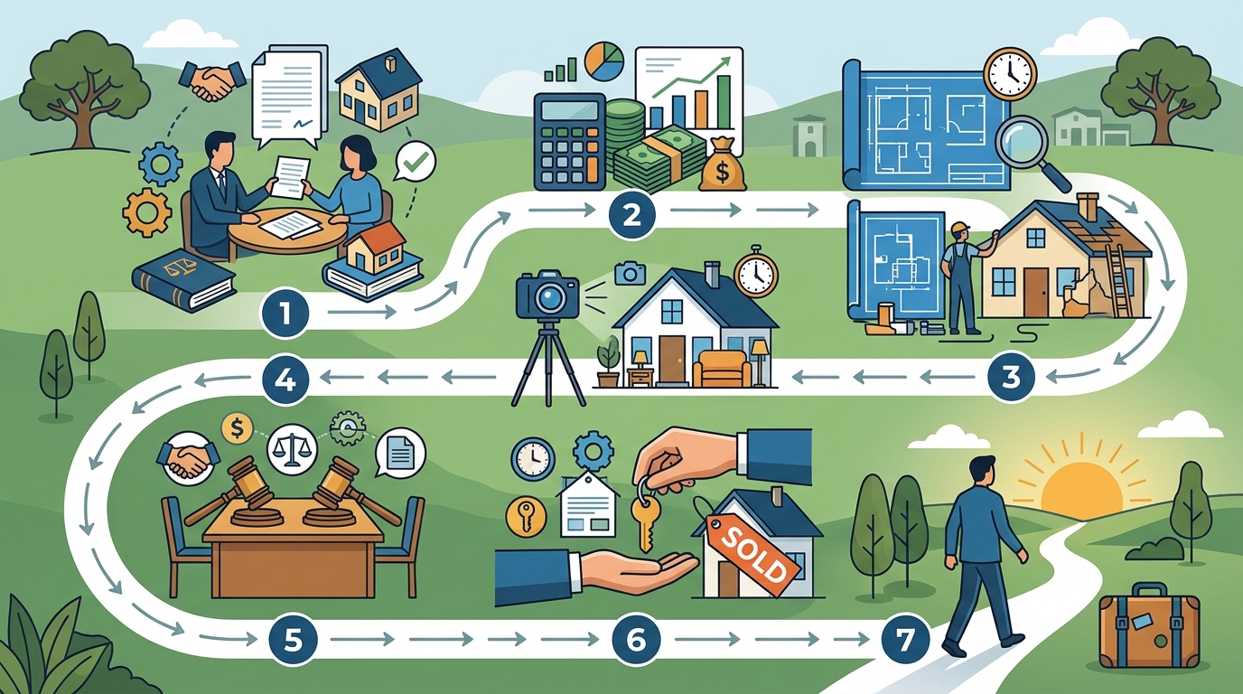 7 Key Steps for Selling a House During Divorce