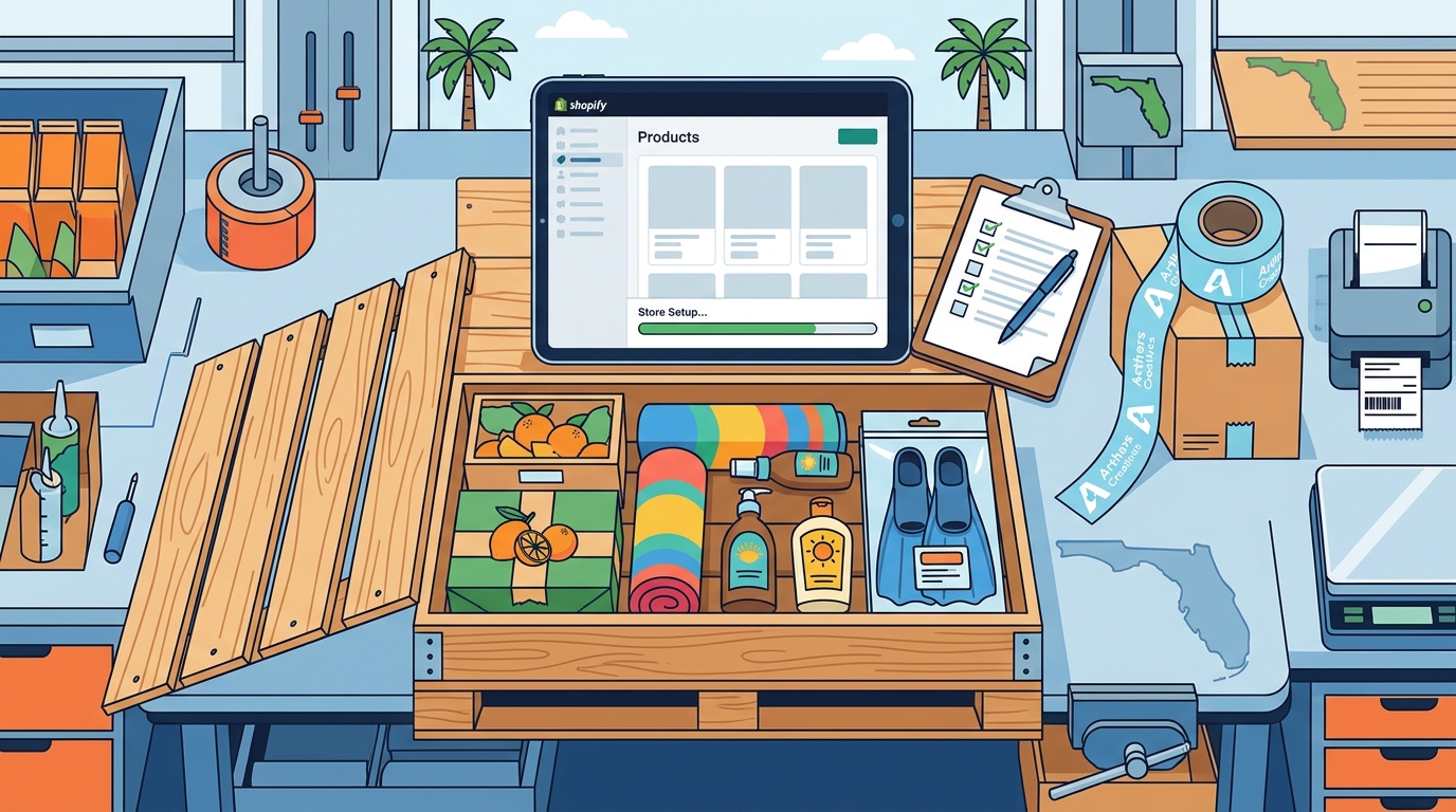 7 Key Steps to Setting Up a Shopify Store for Your Florida Ret
