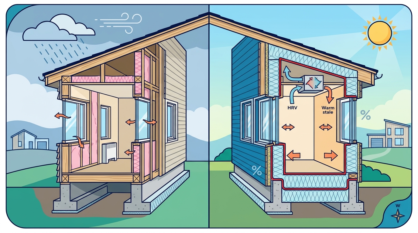 Passive House Builders vs Standard Construction in Gothenburg