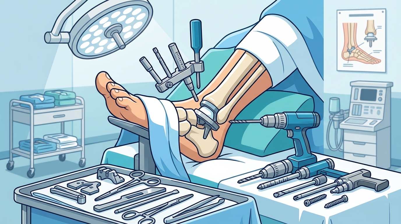 7 Key Steps in Total Ankle Replacement Surgery