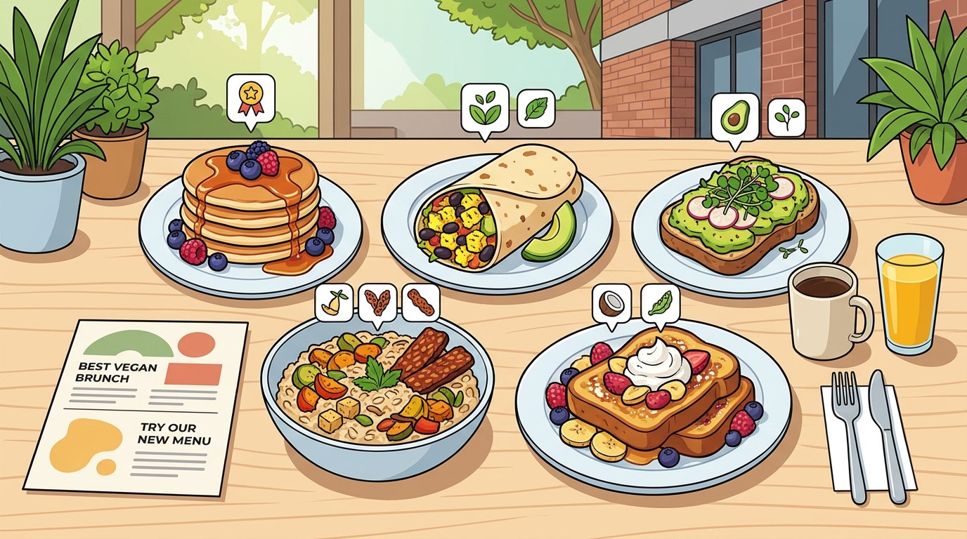 5 Best Vegan Brunch Spots in Omaha for 2026