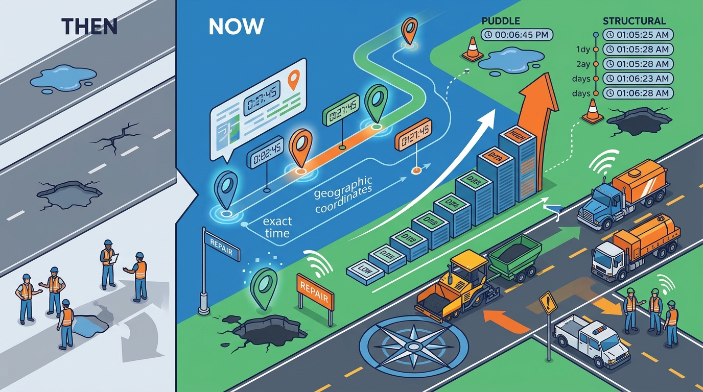 How Timestamped Location Data Drives Road Repair Prioritization