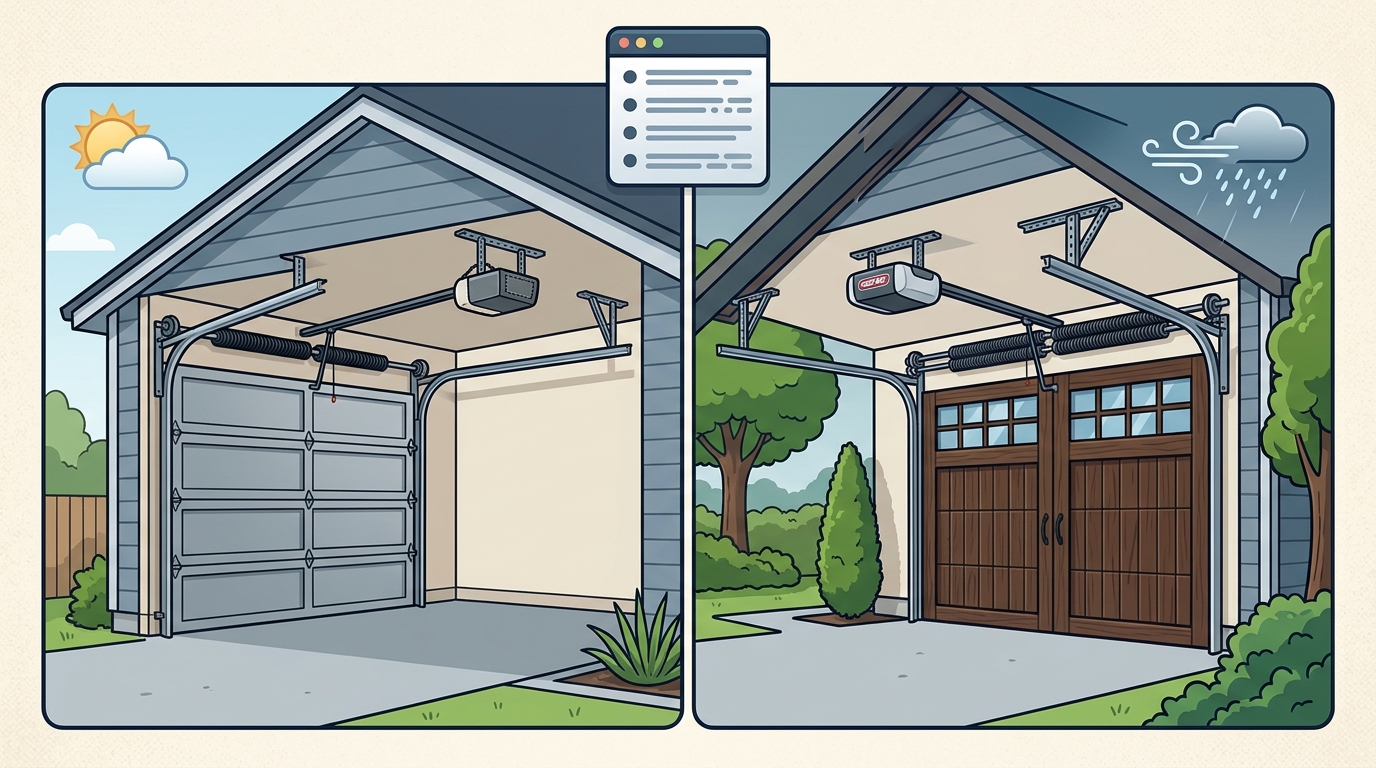 Why Garage Door Tune-Up Prices Vary by Home
