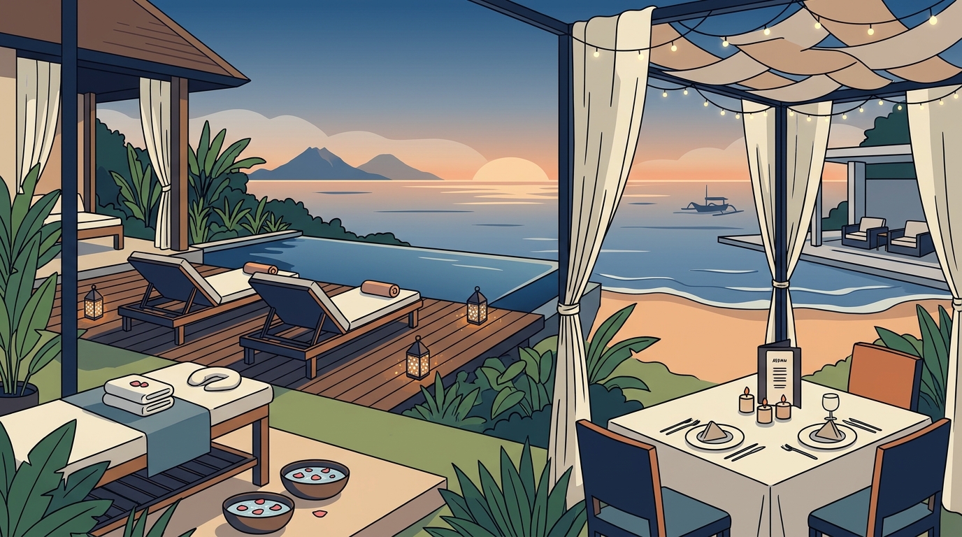 Where Should Couples Stay in Senggigi for a Quiet, Romantic?