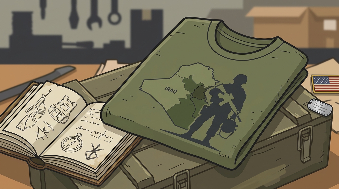 Where to Buy a T-Shirt Made by an Actual Iraq War Infantry Vet