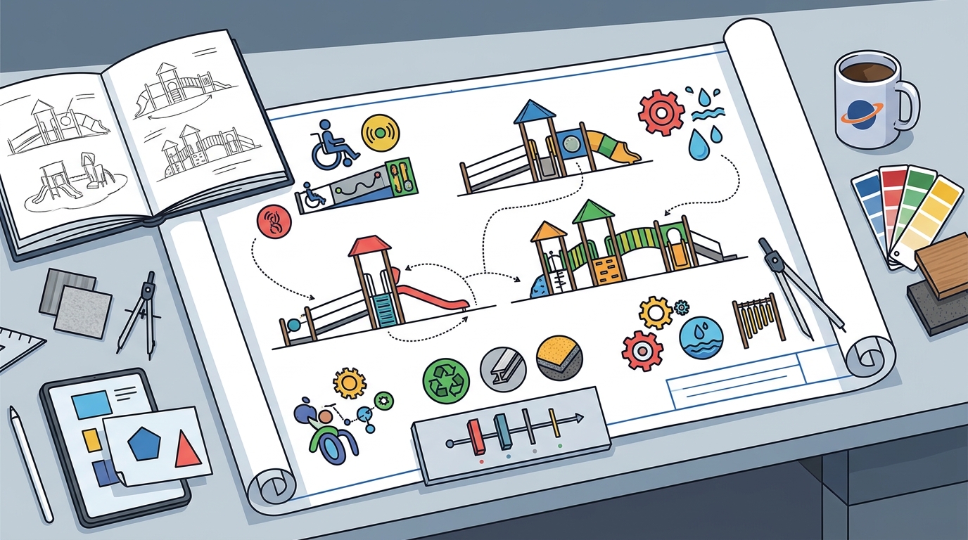 Custom Playground Design for Leisure Venues: Key Considerations