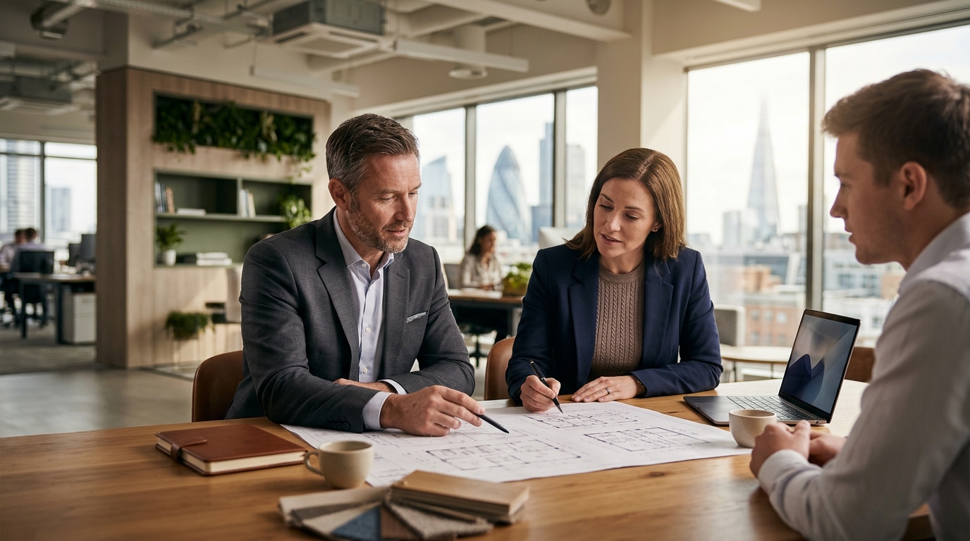UK Office Refurbishment Costs: City-by-City Comparison