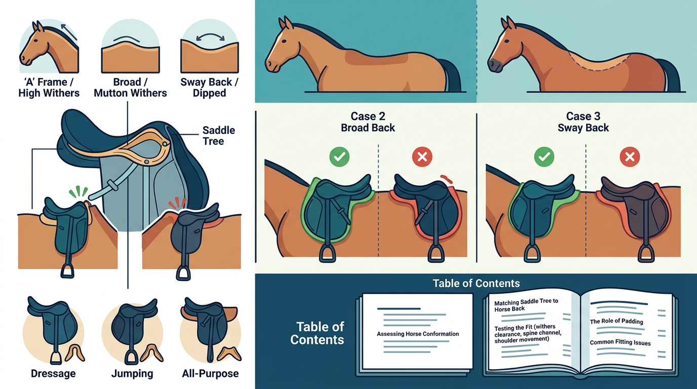 Proper Saddle Fitting for Different Horse Body Types
