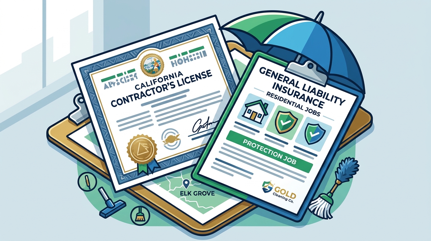 Elk Grove Cleaning Company Licensing and Insurance Guide