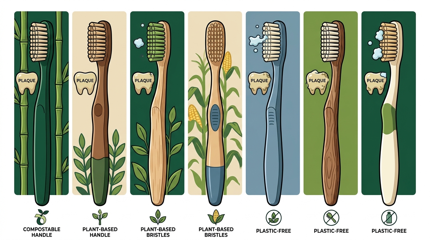 7 Top Biodegradable Toothbrush Brands for Natural Dental Care