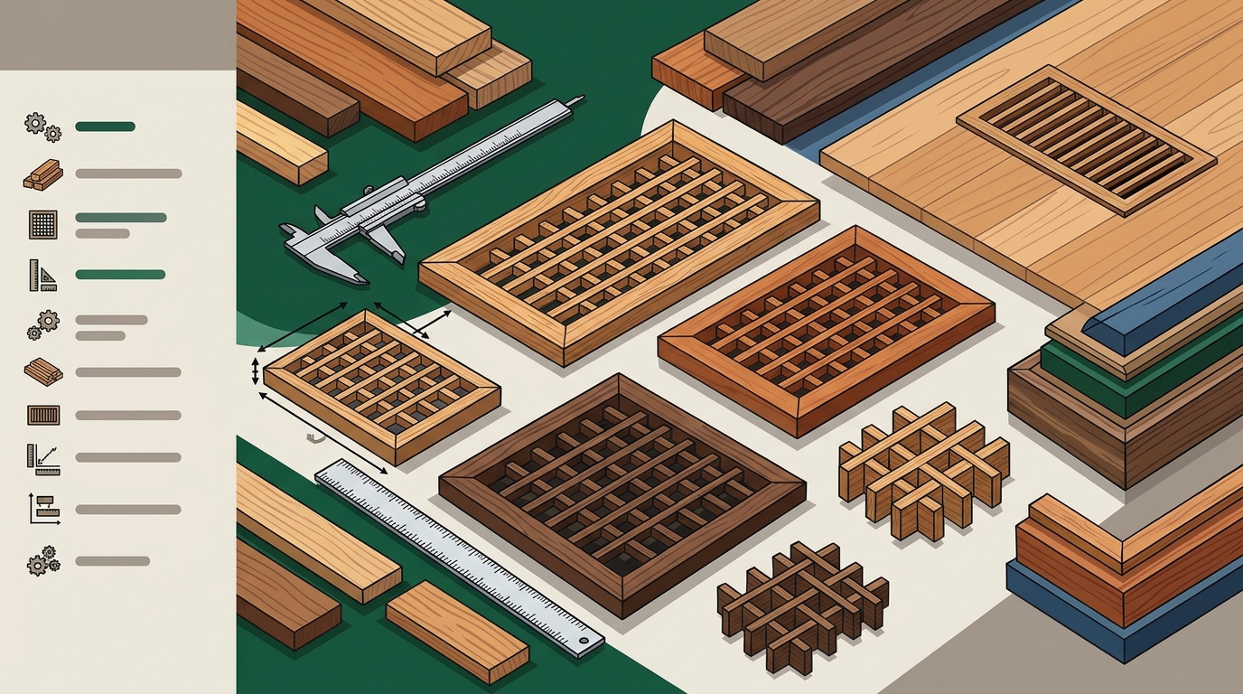 What Factors Affect Eggcrate Grille Pricing for Custom Wood?