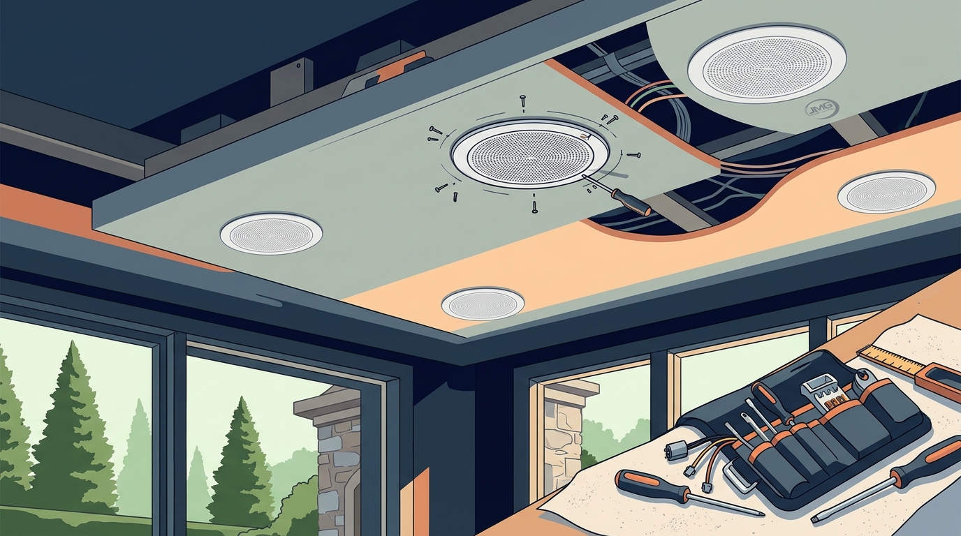 Who Installs Whole-Home Audio with In-Ceiling Speakers in Alpine