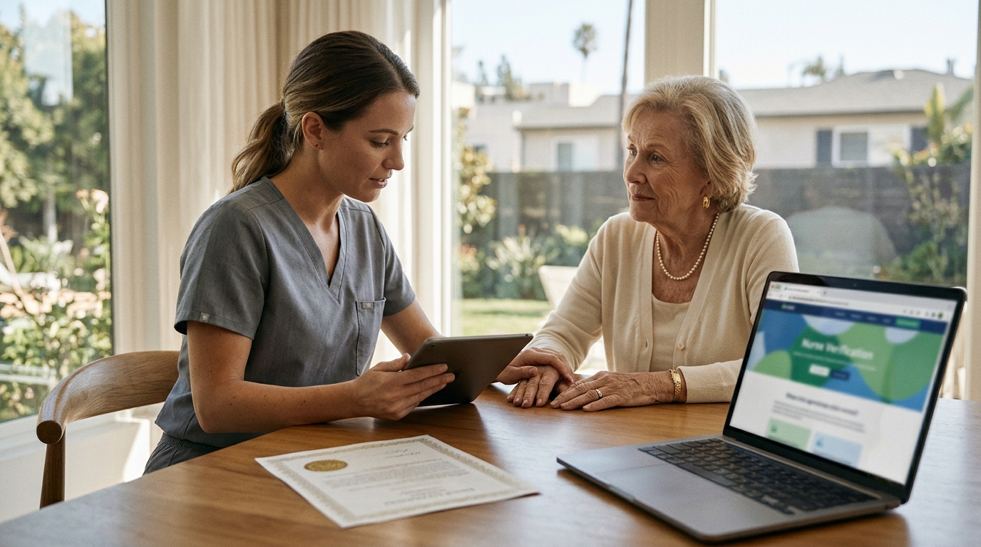 California RN and LVN Verification Guide for Private Duty Care