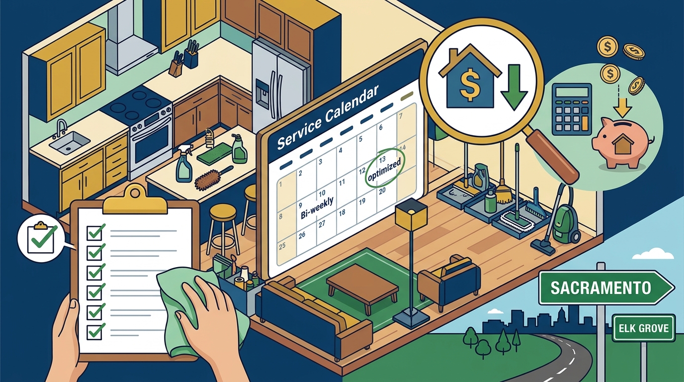 7 Ways to Save on Bi-Weekly Cleaning in Elk Grove