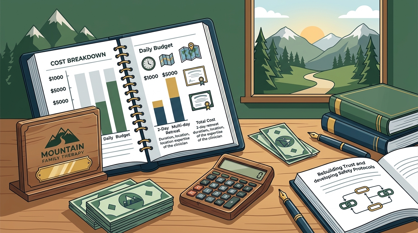 What should couples budget for an intensive therapy retreat to 2