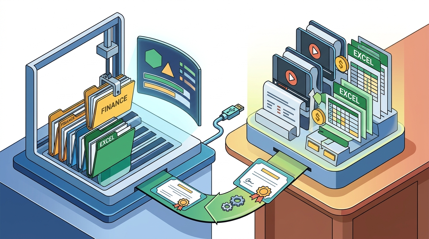 TalentLMS Features for Finance Teams: Excel and Accounting