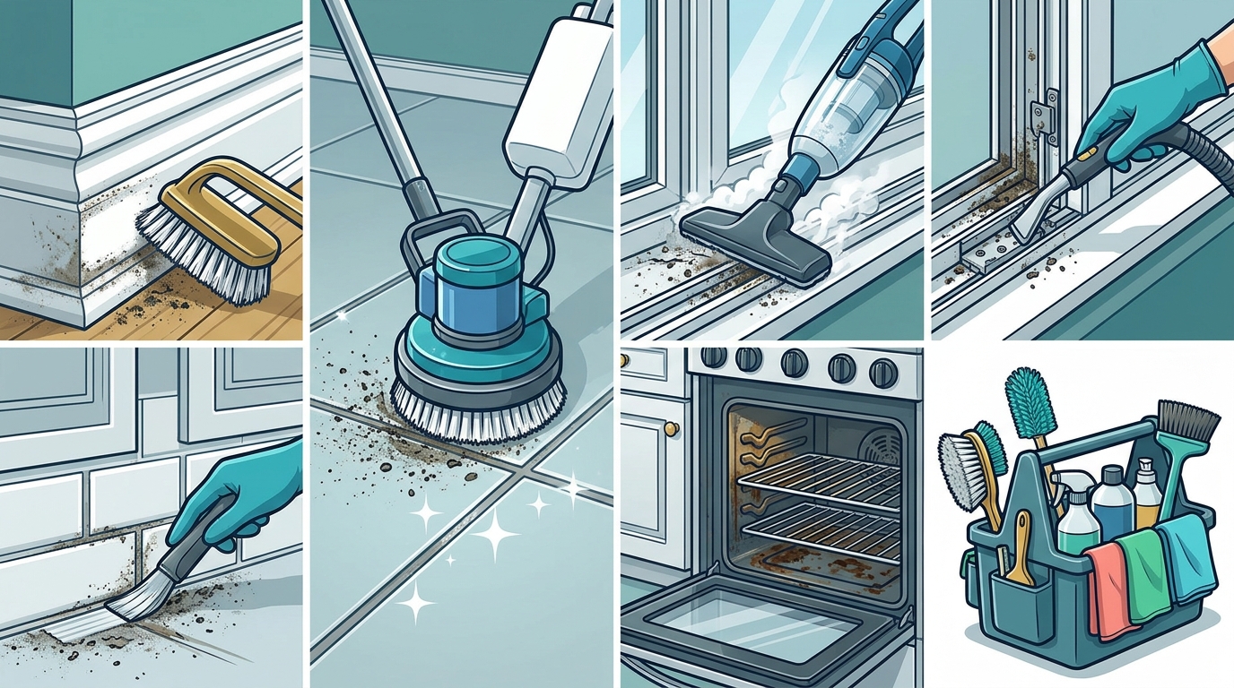 7 Deep Cleaning Tasks That Transform a Neglected Home