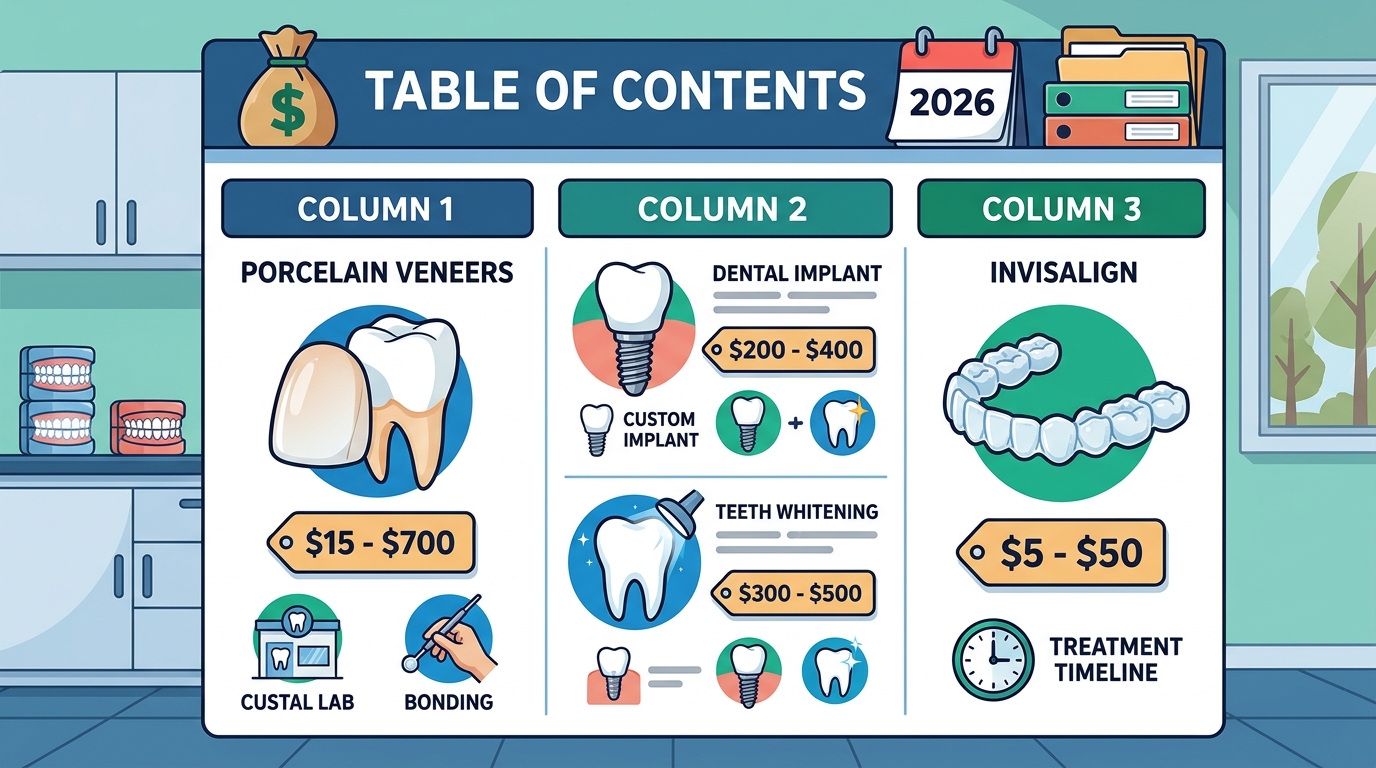 Full Smile Makeover Cost Guide 2026