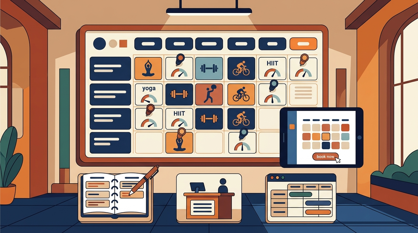 How Italian Fitness Centers Can Organize Class Schedules andBook