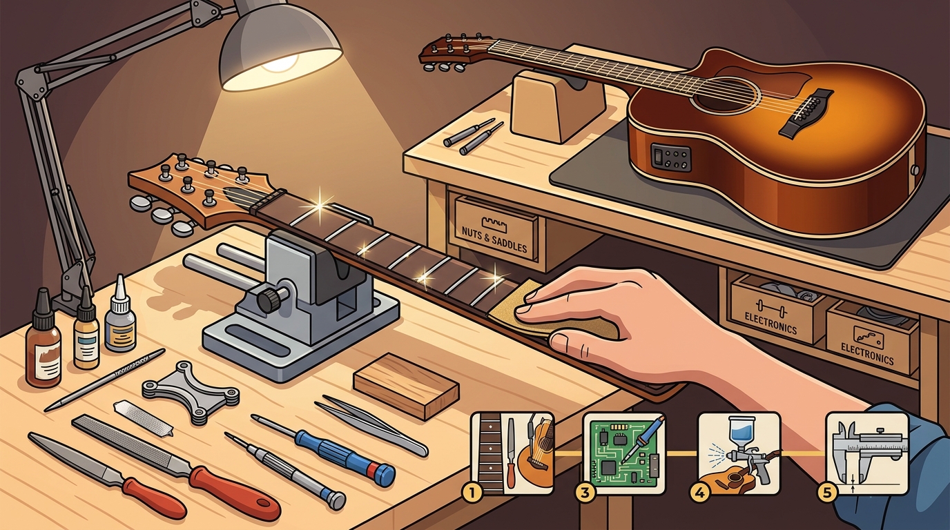 5 Top Guitar Repair Shops and Luthiers Around McKinney