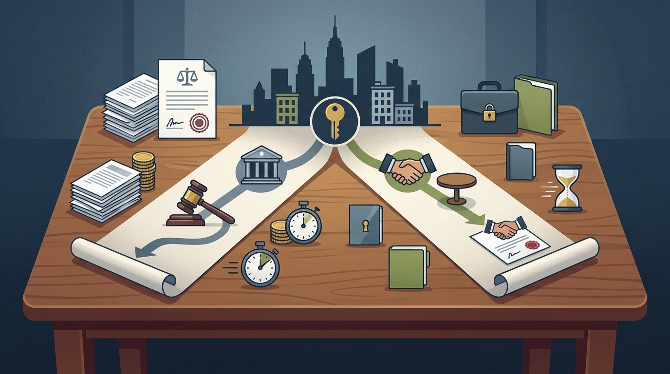 New York Multifamily Disputes: Litigation vs. Negotiated Settle